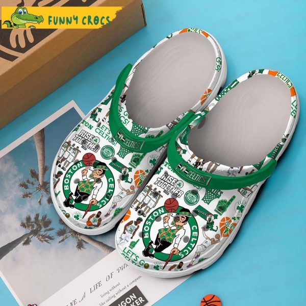 Boston Celtics NBA Crocs Clog Shoes