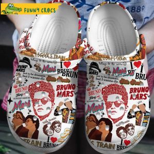 Bruno Mars Music Crocs Clog Shoes 1