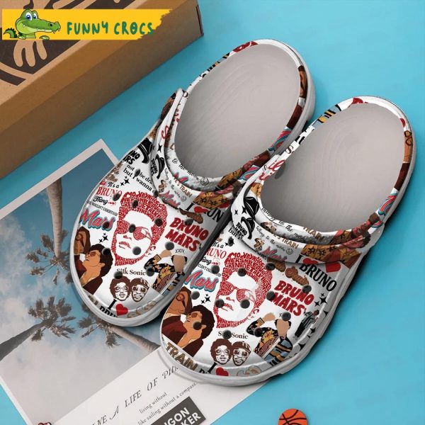 Bruno Mars Music Crocs Clog Shoes