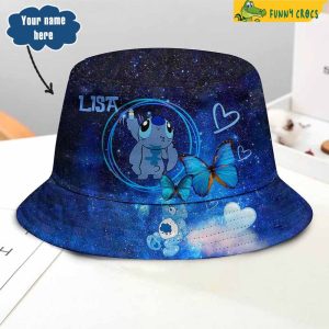 Butterfly Stitch Bucket Hat