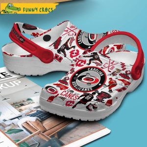 Carolina Hurricanes NHL Crocs CLog Shoes 3