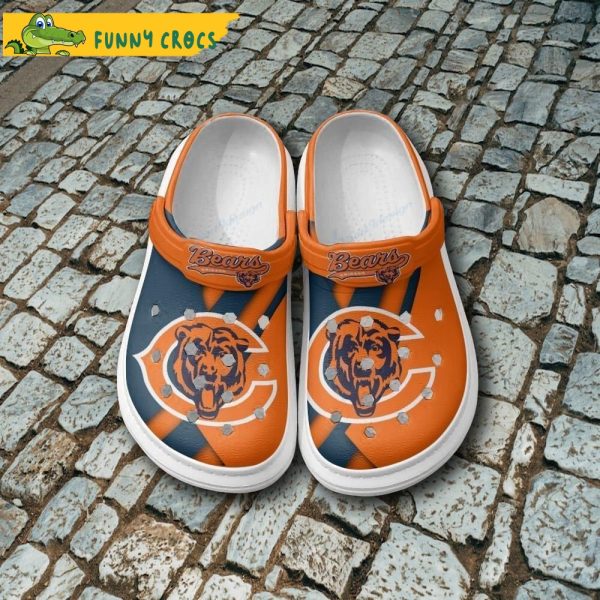 Chicago Bears Crocs By Funny Crocs