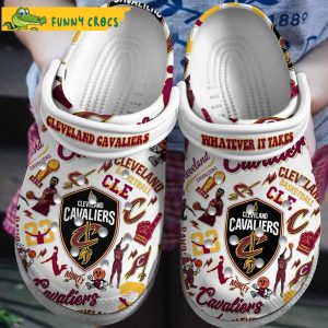 Cleveland Cavaliers NBA Crocs Clog shoes 1