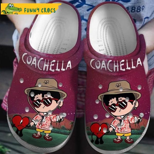 CoaChella Bad Bunny Crocs Clog Shoes