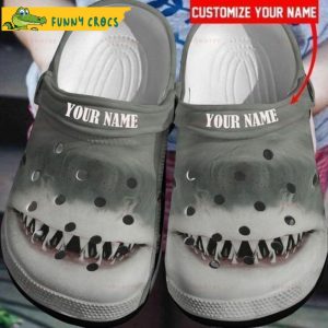 Customized Shark Crocs For Men