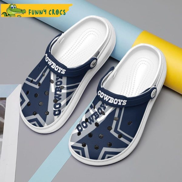 Dallas Cowboys Crocs Mens