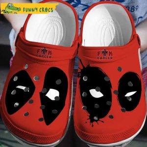 Deadpool Face Marvel Crocs