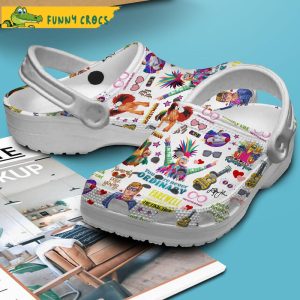 Elton Jonh Music Pattern Crocs Clog Shoes 1