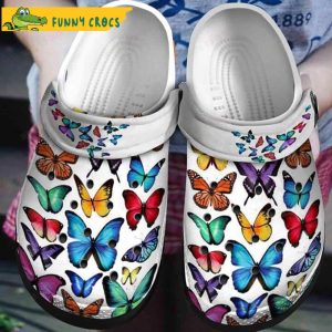 Enchanting Wings Butterfly Crocs Slippers