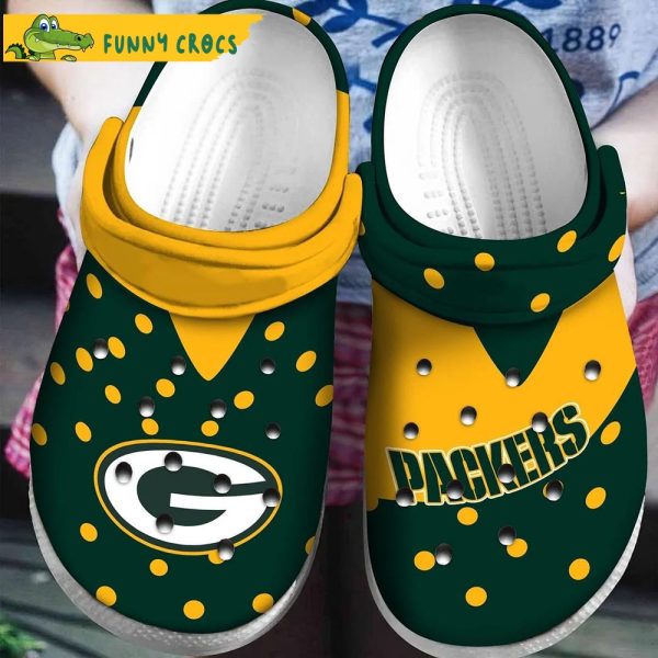 Football NFl Green Bay Packers Crocs