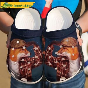 Fox Hunt Funny Crocs