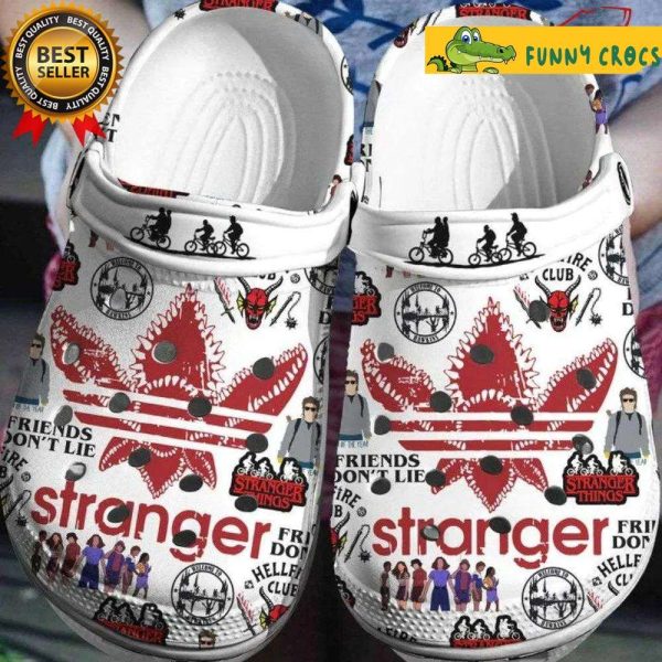 Friends Don’t Lie Stranger Things Adidas Crocs