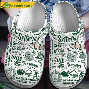 Funny Pattern Slytherin Harry Potter Crocs 1 1