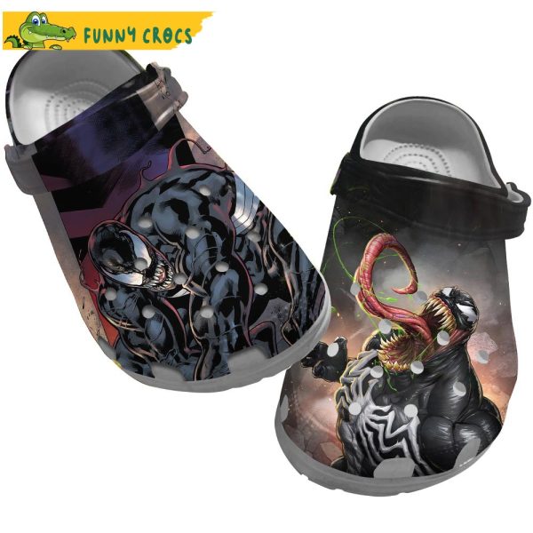 Funny Venom Marvel Crocs