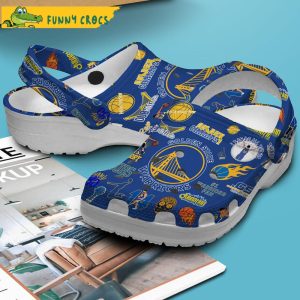 Golden State Warriors NBA Crocs Clog Shoes