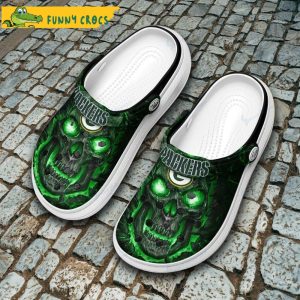 Green Bay Packers Skull Crocs