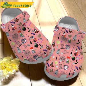 Halloween Hocus Pocus Pink Crocs