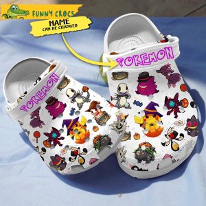 Halloween Pokemon Crocs Slippers 1