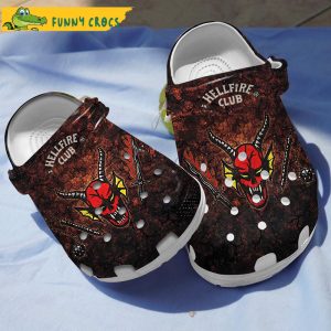 Hellfire Club Stranger Things Crocs Slippers