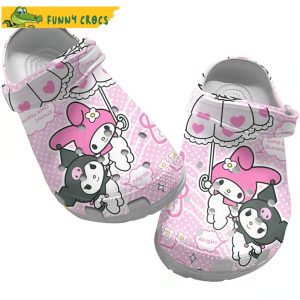 Hello Kitty Birthday Friends Bat Queen Crocs Clog Shoes