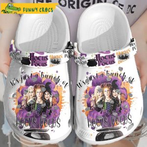 Hocus Pocus Witches Halloween Crocs Slippers