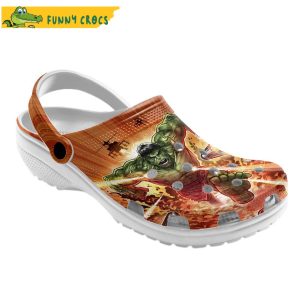 Hulk In Cartoon Crocs Clogs 1