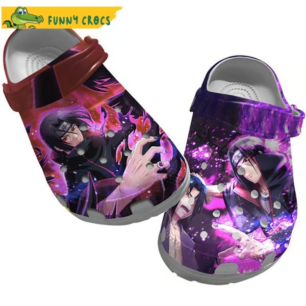 Itachi And Sasuke Anime Crocs