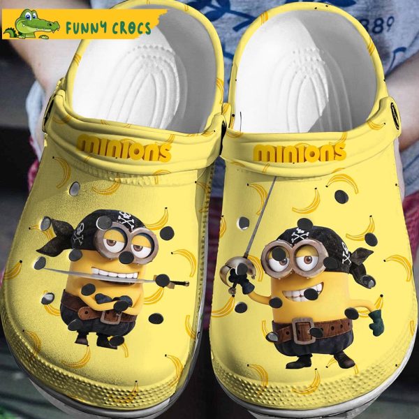 Jack Sparrow Minion Crocs Clog Shoes