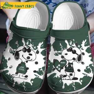 Joe Cool Steeler Snoopy Crocs Clog Shoes