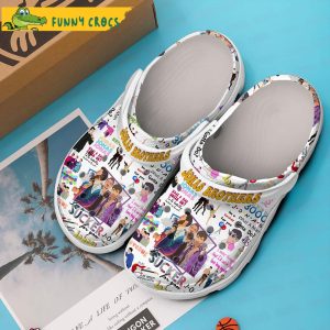 Jonas Brothers Music Crocs Clog Shoes 2