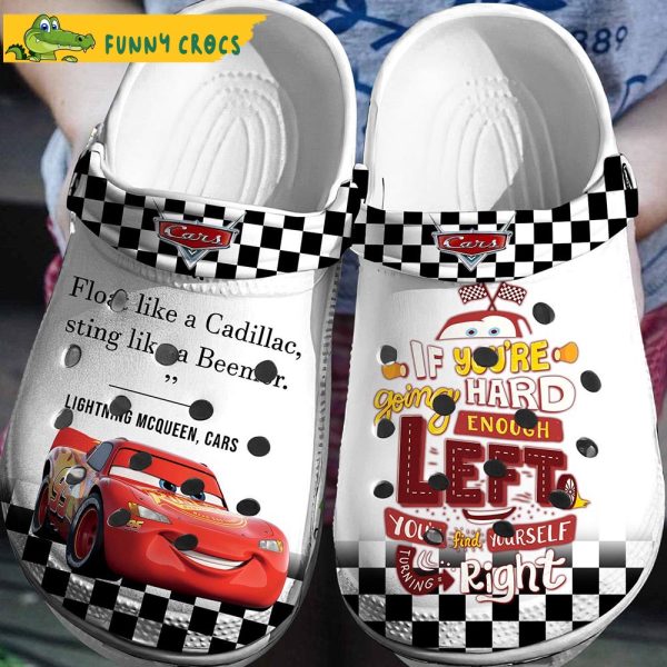 Light Up Lightning Mcqueen Crocs