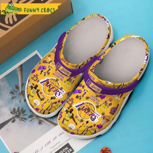 Los Angeles Lakers NBA Crocs Clog Shoes 2