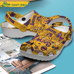 Los Angeles Lakers NBA Crocs Slippers