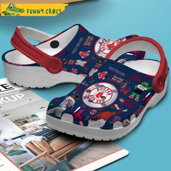 MLB Boston Red Sox Crocs Clog Shoes