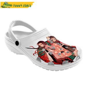 Makomo and Nezuko Demon Slayer Crocs