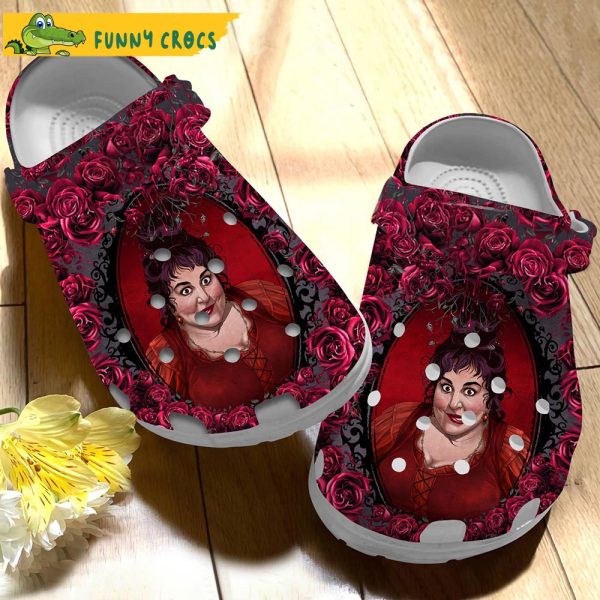Mary Sanderson Hocus Pocus Crocs Slippers