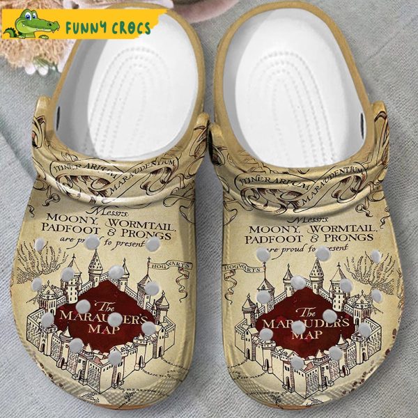 Moony Wormtail Padfoot And Prongs Harry Potter Crocs