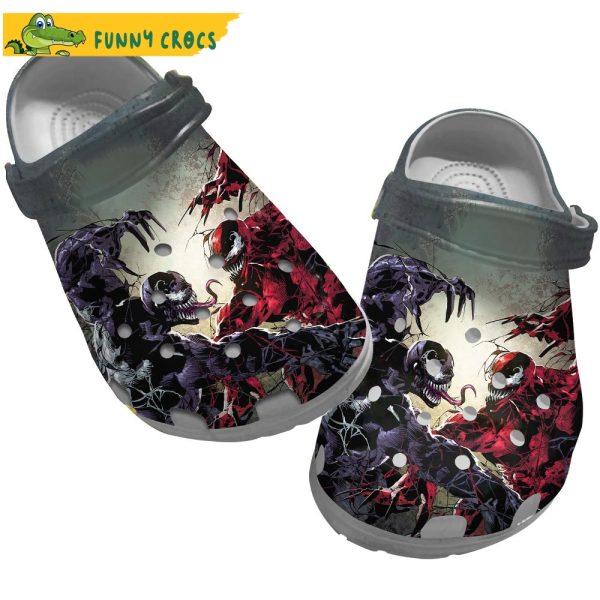 Movie Marvel Carnage Vs Venom Crocs