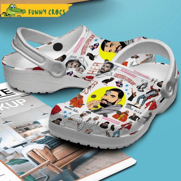 Music Drake Rapper Crocs Clog Shoes