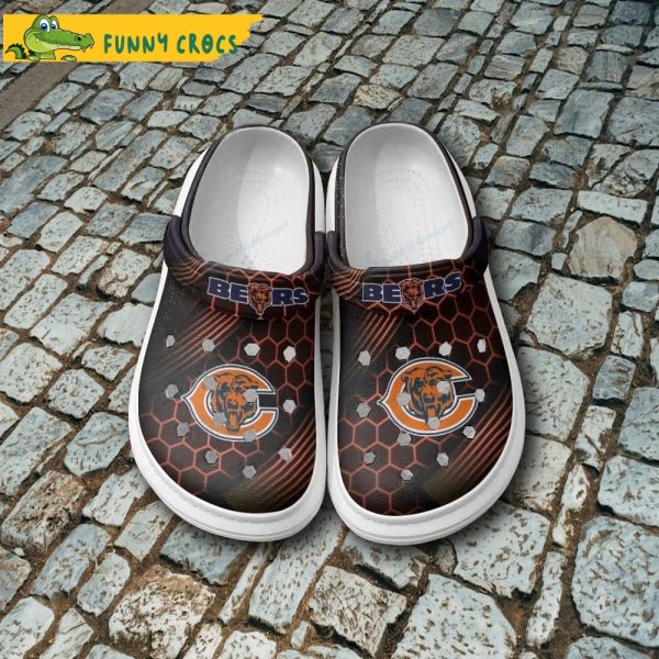 NFL Chicago Bears Bee Crocs