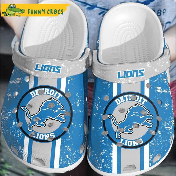 NFL Crocs Shoes Detroit Lions