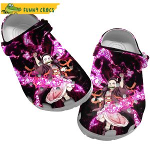 Nezuko Demon Slayer Crocs Slippers 1