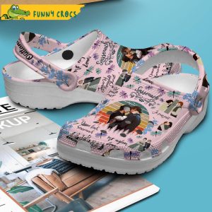 Outlander Movie Pink Crocs Clogs 3