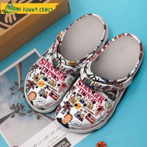 Friends White Strangers Things Crocs Slippers