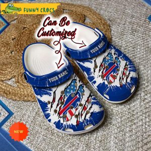 Personalized Buffalo Bills Crocs Clogs