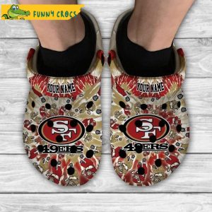 Personalized Grateful Dead San Francisco 49Ers Crocs