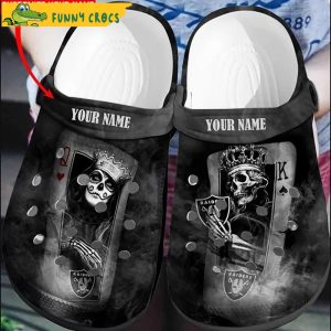 Personalized Skull Queen x Skull King Raiders Crocs