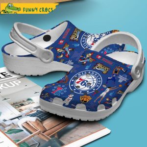 Philadelphia 76ers NBA Crocs Clog Shoes