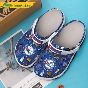 Philadelphia 76ers NBA Crocs Clog Shoes 3