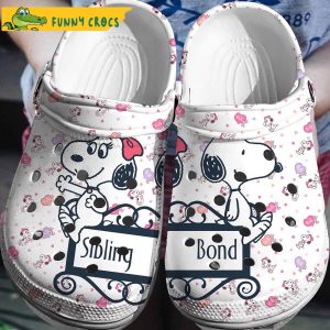 Sibling Bond Snoopy And Peanuts Crocs Clog